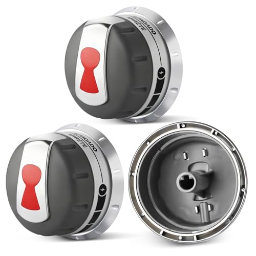[3 Pack] Upgraded 88848 Gas Grill Burner Knobs Compatible with Weber Genesis 300 Series (2011-2016 Year) Gas Grills Excellent Plastic Material Production and Easy Installation