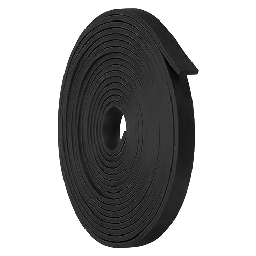 sourcing map Gummistreifen Neoprene Gummi Blatt Rollen 10mm(B) x3mm(T) x3.5m(L) Anti-Rutsch Vollgummi Gummidichtung Streifen für Dichtungen Isolierend Heimwerker Abdichtung Basteln Schutz