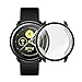 LittleForest (3 Pack) Cases Compatible for Samsung Galaxy Watch Active Case, Full Body Protection TPU Anti-scratch Cover for Samsung Watch Active 40mm- (Black,Gray,Clear)