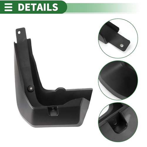 Image of Motoforti Mud Flaps Splash Guards Mud Guards for Honda Fit Sport 2018-2020 W /Mount Accessories
