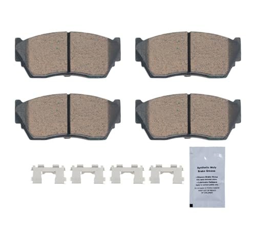 Image of HUSCH D510 Front Ceramic Brake Pads Kit Fit For Nissan NX 1991-1993, For Sentra 1991-1994, For Tsubame 1995-2002