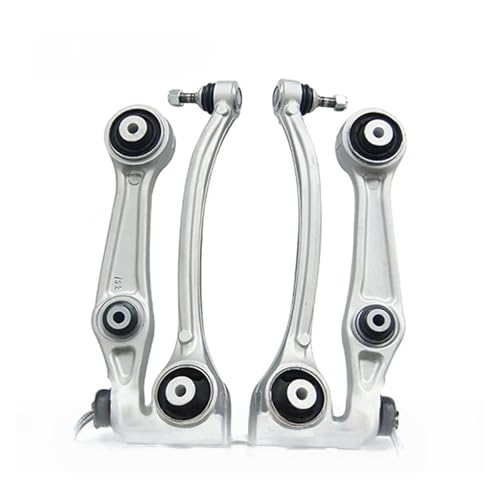 Image of 4PCS Front Suspension Wishbone Lower Track Control Arm Kit Compatible with Tesla Model S 2012-2020 1041570-00-B 1041575-00-B 1027351-00-C