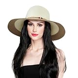 pamela lazo rodriguez Sea impecable con este sombrero en la playa, parque o piscina, festival de música al aire libre, glamping, camping, caminatas, jardinería, y en cualquier lugar que desee proporcionar sombra a su cara y ojos de los rayos ultravioleta del sol.