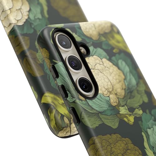 Coque Samsung S24 Plus brocoli vert et chou-fleur fini mat - 2