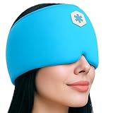 ICEWRAPS Migraine Cold Cap | Form-Fitting Migraine Relief Cap | Headache Relief Cap with 360° Head Coverage | Migraine Relief Products | Sinus Relief | Cold Therapy Headache Cap | FSA-HSA Eligible