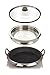 Curtis Stone DuraPan 14" Multipurpose Deep Pan Bundle W/ Steamer Tray & Lid