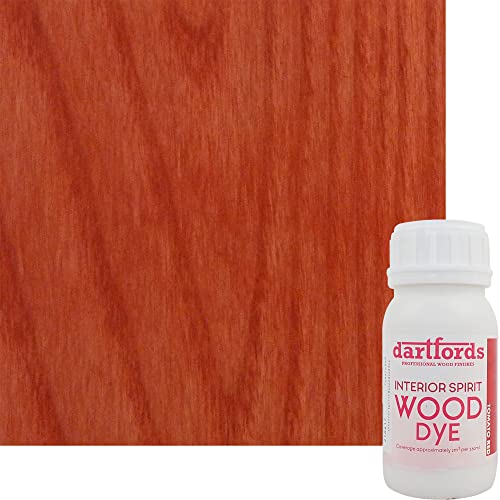 Tomato Red Interior Spirit Based Wood Dye 230ml Bottle