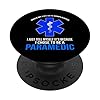 when my life gets complicated I paramedical medic PopSockets mit austauschbarem PopGrip