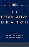 Institutions of American Democracy: The Legislative Branch