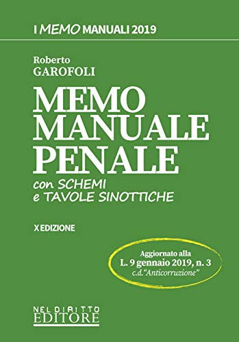 Manuale di diritto penale con schemi e tavole