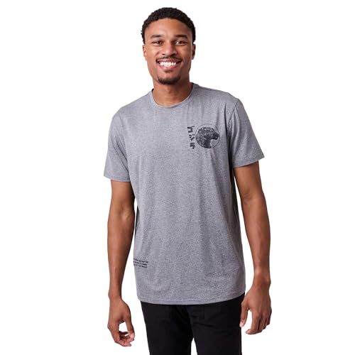 T-shirt Godzilla col rond en coton mélangé respirant pour homme Bioworld