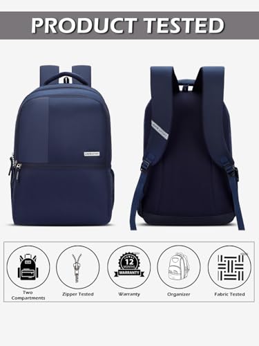 Image of Lavie Sport 31L Alpha | 19 Inch | Fits Upto 15 Inch Laptop Backpack | Laptop Compatiable | College Bag | For Men & Women