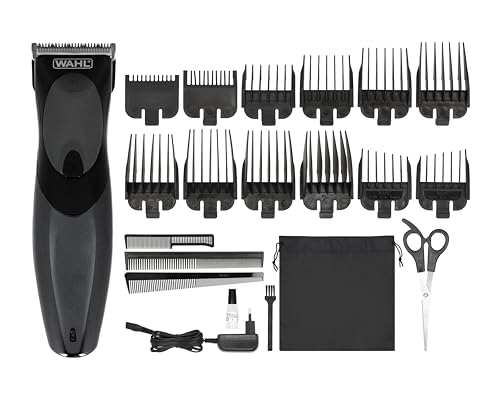 Wahl Haircut & Beard Tagliacapelli con/senza filo da uomo, lama precisa