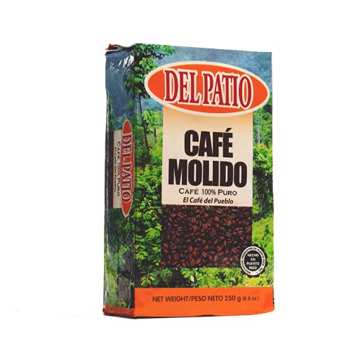 Puerto Rican Variety Pack Ground Coffee Kit - 4 Local Favorites In 8 - 8.8 Ounce Bags (33.6 Oz Total) | Café Draco Rosa, El Meson, Mamí & Del Patio #TOP4