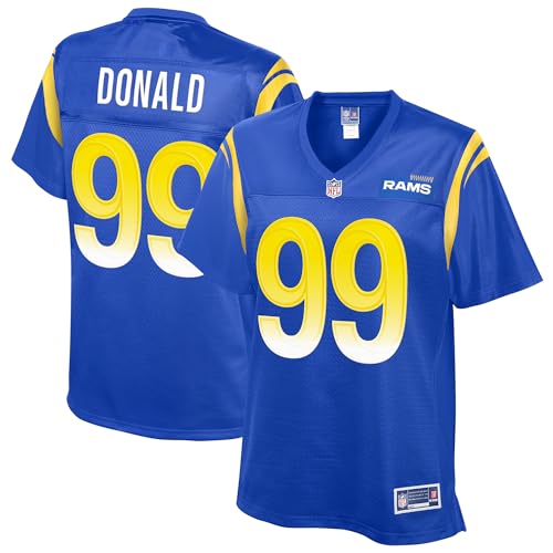 NFL PRO LINE Women's Aaron Donald Royal Los Angeles Rams Team Player Jersey