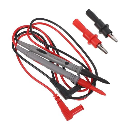 COHEALI 1000V 10A�Ή��}���`���[�^�[�e�X�g�v���[�u4�{�Z�b�g �����j�� ���d���Ή� ����ڐG �f�W�^���}���`���[�^�[�p�d�C���胊�[�h ������