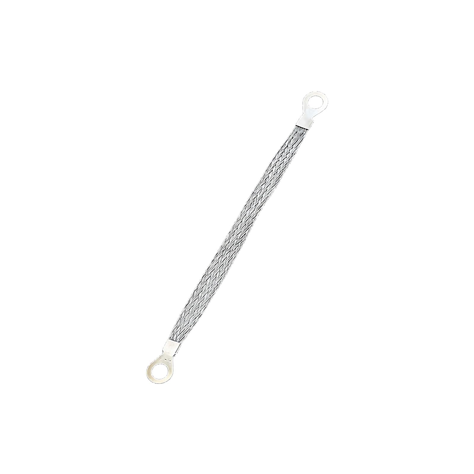 6Square Mm Plated Copper Braid Tape Jump Wire Strap for Electrical Cabinet Door and Bridge Connection 100Mm-300Mm Square Bridge Wire