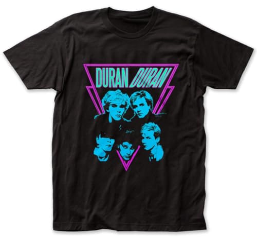 Photo de Duran-Duran T-Shirt Classic Band Tour Concert S-3XL Tee Cotton Shirt AT030 BlackLargeBlackL
