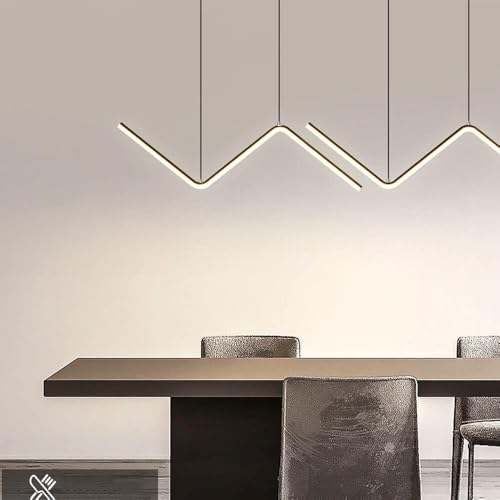 Lampe de bureau à LED suspension salle à manger table de bar