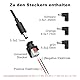 Newding DC Steckernetzteil 12V 2A Netzteil mit LED-Streifen Stecker 5.5x2.1mm 5.5x2.5mm 4.0x1.7mm 3.5x1.35mm Ladegerät Ladekabel Universal für CCTV Kamera WLAN-Router Laptops Adapter 24W