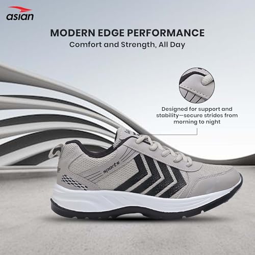 Image of ASIAN Wonder-14 Men's Sports Shoes | Lightweight, Breathable Sneakers with Cushioned Sole & Anti-Slip Grip | Perfect for Running, Walking, Gym & Daily Casual Wear