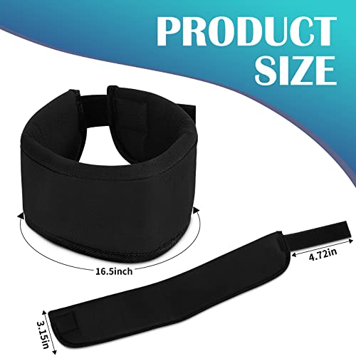 image for Taiyin 2 Pcs Winter Hockey Neck Guard Sports Cut Resistant Neck Guard 