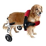 ★ El contacto con la piel y el cuello de la mascota y la silla de ruedas son materiales suaves y transpirables para cuidar mejor a su mascota