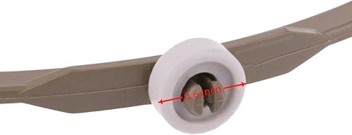 Miniatura 4 de DE72-60196De61-01603 Anillo de rodillo guía giratorio de microondas se adapta a GE Samsung DE92-90189V, DE92-90189S, MS14K6000AS, Me21h706mqs,