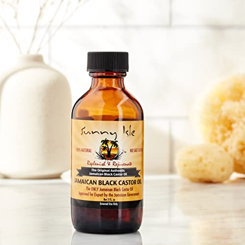 Sunny Isle Jamaican Black Castor Oil, 2 Fluid Ounce #TOP3