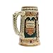 Essence of Europe Gifts E.H.G 0.6 Liter | OktoberfestHaus Beer Stein German Saying Das Leben Ist Ein Wurfelspiel Wir Wurfeln All Tage (Life Is A Dice Game We Play Every Day)