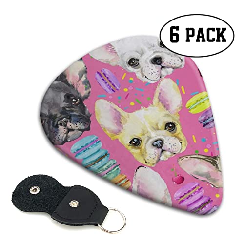 Animal Dog Lot de 6 médiators pour guitare acoustique, guitare électrique, basse, ukulélé – fins, moyens et épais. - Les Beatles, Paul McCartney, John Lennon, RIngo Starr, George Harrison Animal Dog Lot de 6 médiators pour guitare acoustique, guitare électrique, basse, ukulélé – fins, moyens et épais. – Image 3