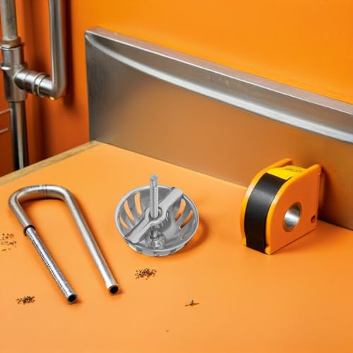 Filtro y protector contra salpicaduras para urinarios de piso, acero inoxidable Alipis 5 uds 7