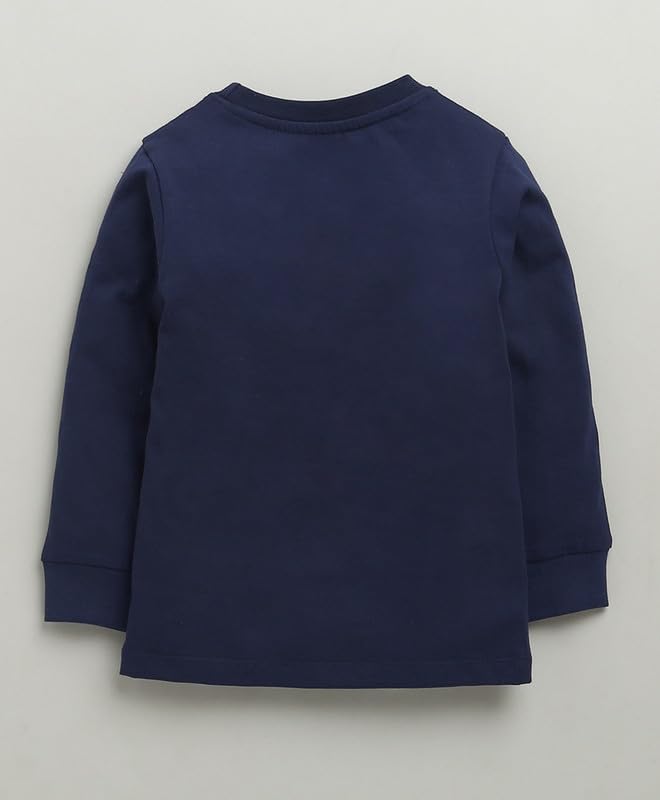 Image of BUMZEE Boys Cotton Full Sleeves T-Shirt & Pyjama Set (Peb10384391)