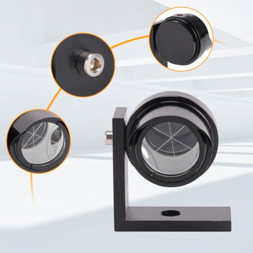 Image of TR System Mini Prism - Portable L-Bar Monitoring Prism with Machined Anodized Aluminum Body, Copper /Silver Coating, 3~4'' Accuracy, 25.4mm Diameter(1 Piece)