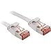 Produktbild LINDY 47555 10m Cat.6 U/FTP Flachband-Netzwerkkabel, grau