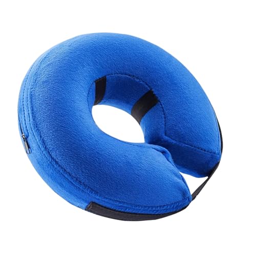 Collar inflable para perros y gatos con cojín interior impermeable extraíble 2