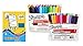 Sharpie Permanent Markers, Assorted Colors, 24 Fine Point Markers and 24 Ultra Fine Point Markers (Total of 48 Markers) | Includes 5 Color Bright Flag Set