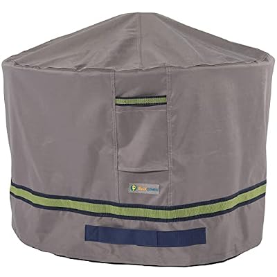 Duck Covers Soteria Waterproof 36 Inch Round Fire Pit Cover, Outdoor Firepit Cover