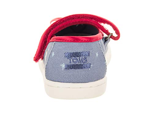 TOMS Tiny Toddlers Mary Jane Pink Sleeping Beauty Slip-On Shoe3