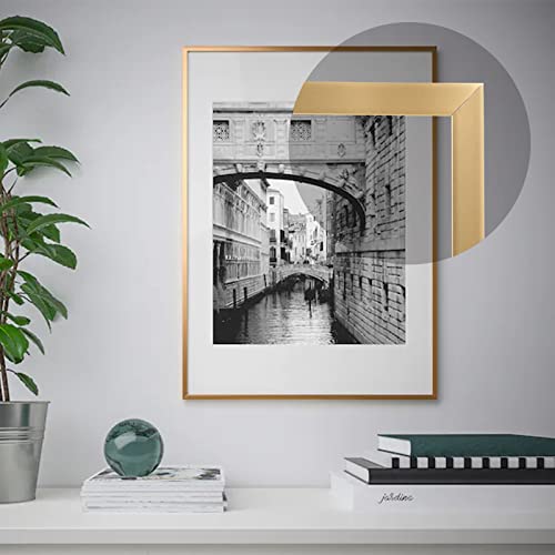 Gold Molding Trim Peel And Stick, Flexible Mirror Border Design, Wall Ceiling Floor Cabinet Tile Edge Moulding, 5M X 0.66Cm #TOP1