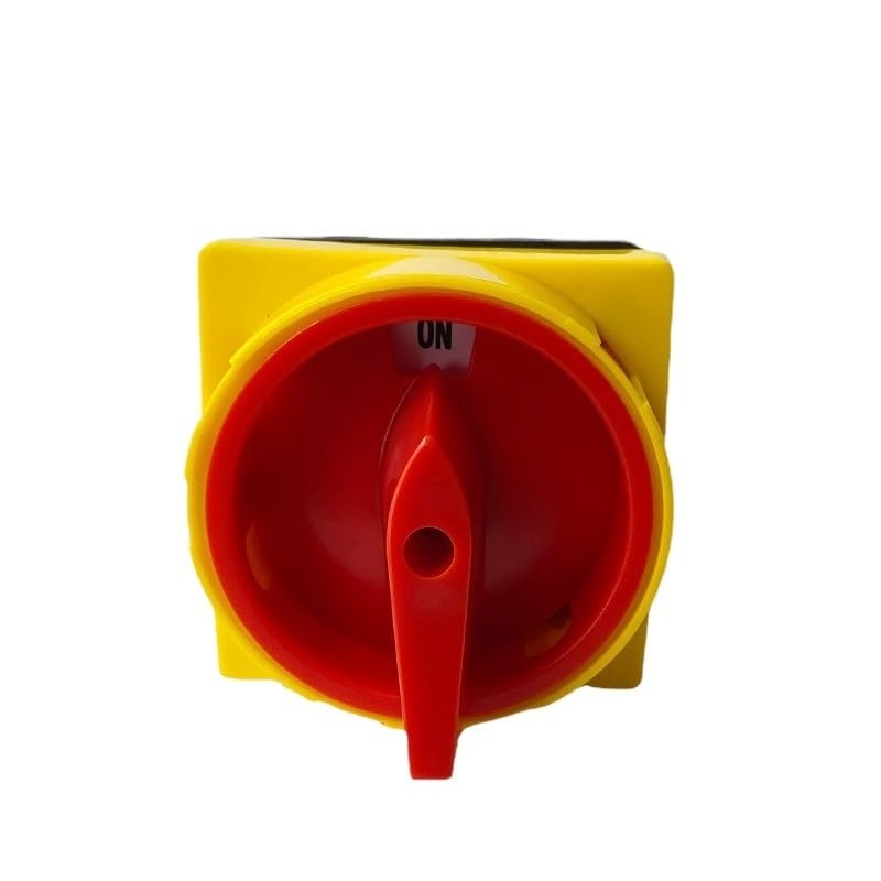 LW26-25/3GS Changeover Rotary Cam Switch 690V 25A 3 Poles 2 Position Off-ON with Padlock Safety Control Motor