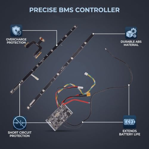 Placa controladora de scooter M365 con protección avanzada de batería fabricada en ABS 4