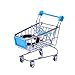Gjyia Mini supermarket wózek ręczny na zakupy wózek narzędziowy kosz do przechowywania udawanie dzieci