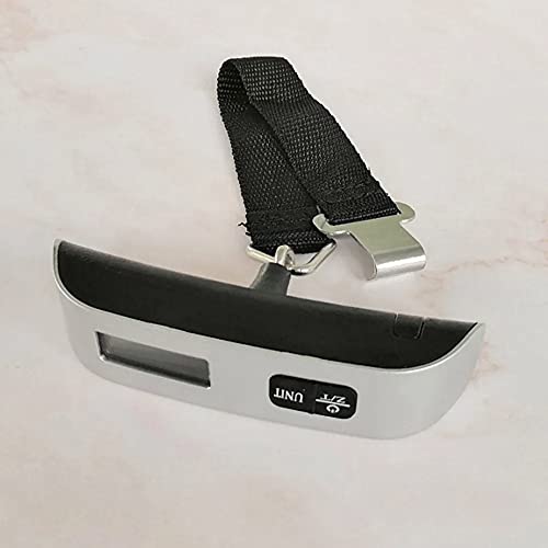 Balança Digital para Bagagem, Balança Eletrônica Portátil para Bagagem de Mão, Balança de Mala com S