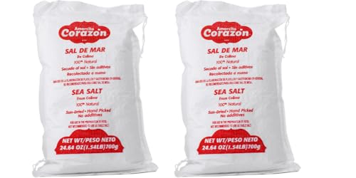 Amorcito Corazon Sea Salt 1.54 lb (Pack of 2)