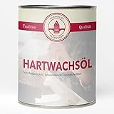 EINFACHE ANWENDUNG: Die Oberfläche sollte gründlich angeschliffen und gereinigt werden. Danach kann das Hartwachsöl ganz einfach dünn mit einem Pinsel oder einer Rolle aufgetragen werden.