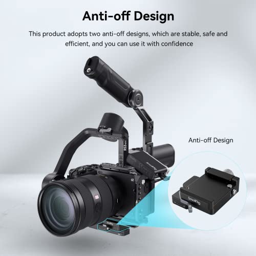 Soporte SMALLRIG 4195 para grabar vlogs estables con dji RS 3 Mini 5