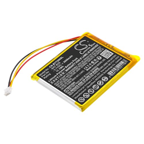 TECHTEK Bateria 3000 mAh compatível com [Jeeber] 2K 3MP VB805, VB805PRO, para [Boifun] 2S, 2TM, 5S, 6T, VB805, para [Arenti] Ainanny, para [ieGeek] Baby 1T, Baby1T. , para [Deatti] BM101-M, para