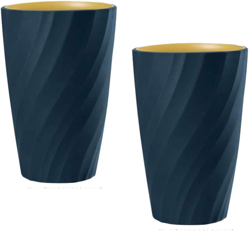 Cabilock 4pcs Blue Gargle Rinsing Multicolor Dark Travel Tooth Mug Drinkware Portable Bathroom Man Water Reusable Drinking Woman Cups Plastic and Drink Home | Free Mugs