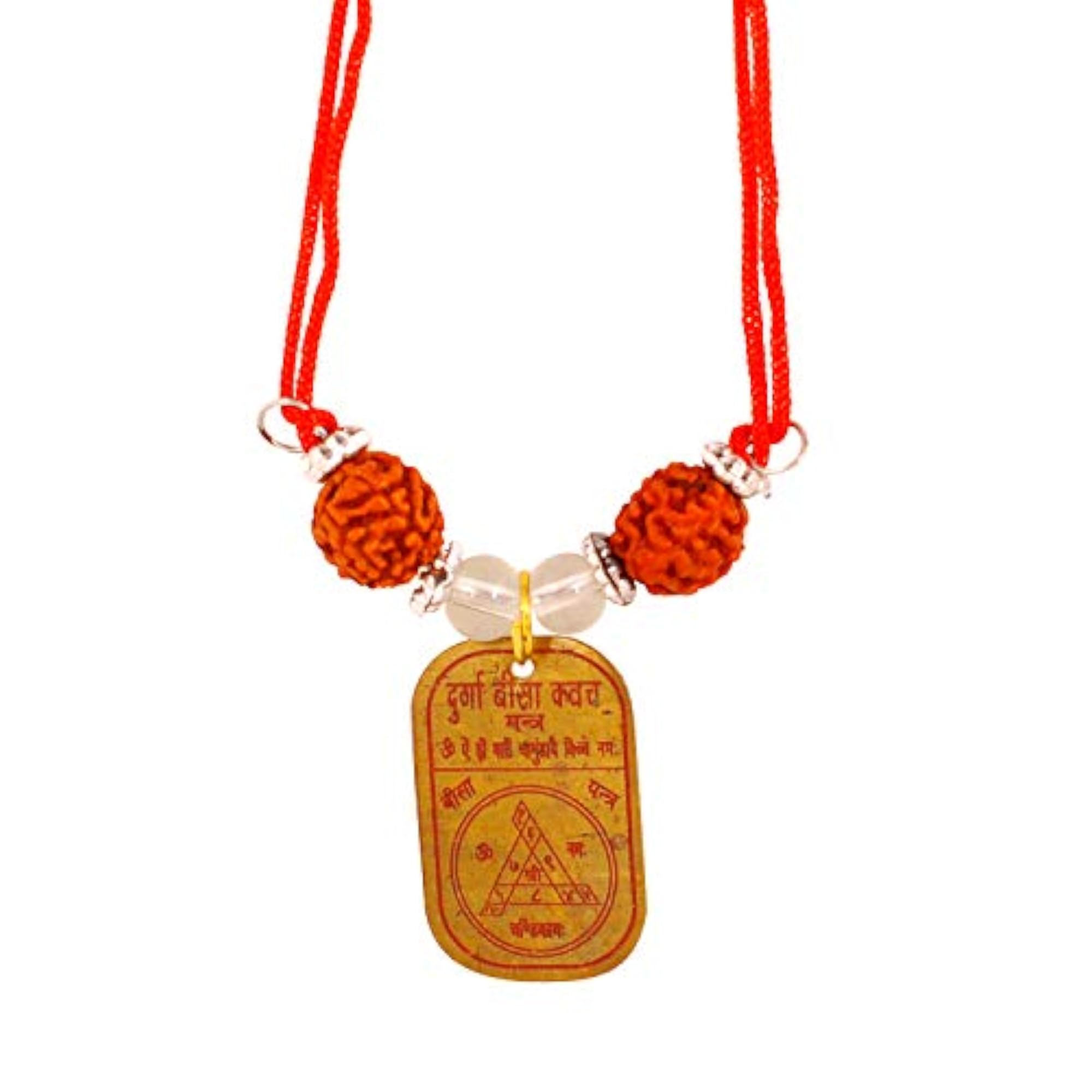 Metal Sri Durga Bisa Kavach Pendant, Multi-Use